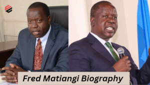 Fred Matiangi Biography