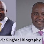 Dr Korir Sing'oei Biography