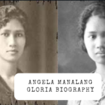 Angela Manalang Gloria Biography